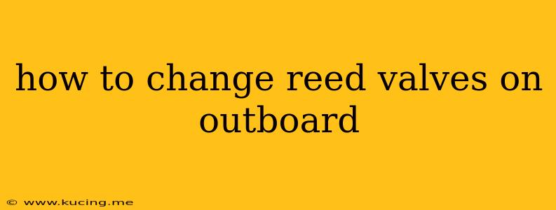 how to change reed valves on outboard